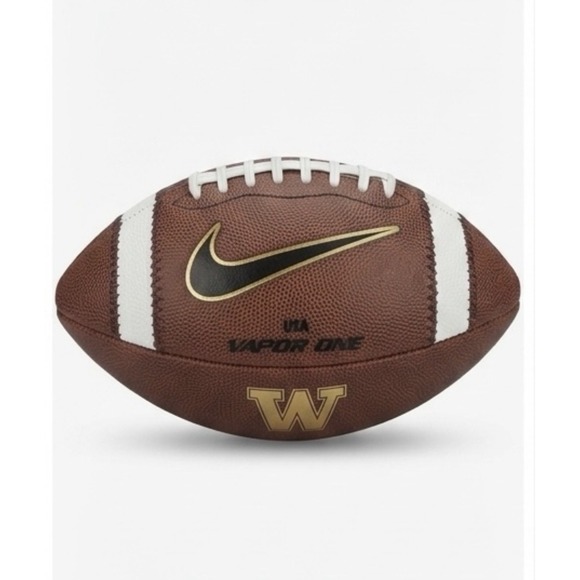 Other - Nike Vapor One University of Washington Huskies Game Issued Football Gold W Rare